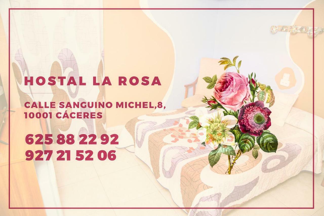 Hostal La Rosa Caces Eksteriør bilde