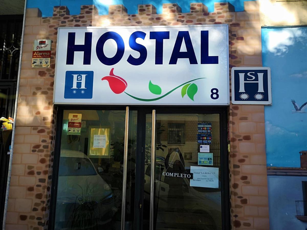 Hostal La Rosa Caces Eksteriør bilde
