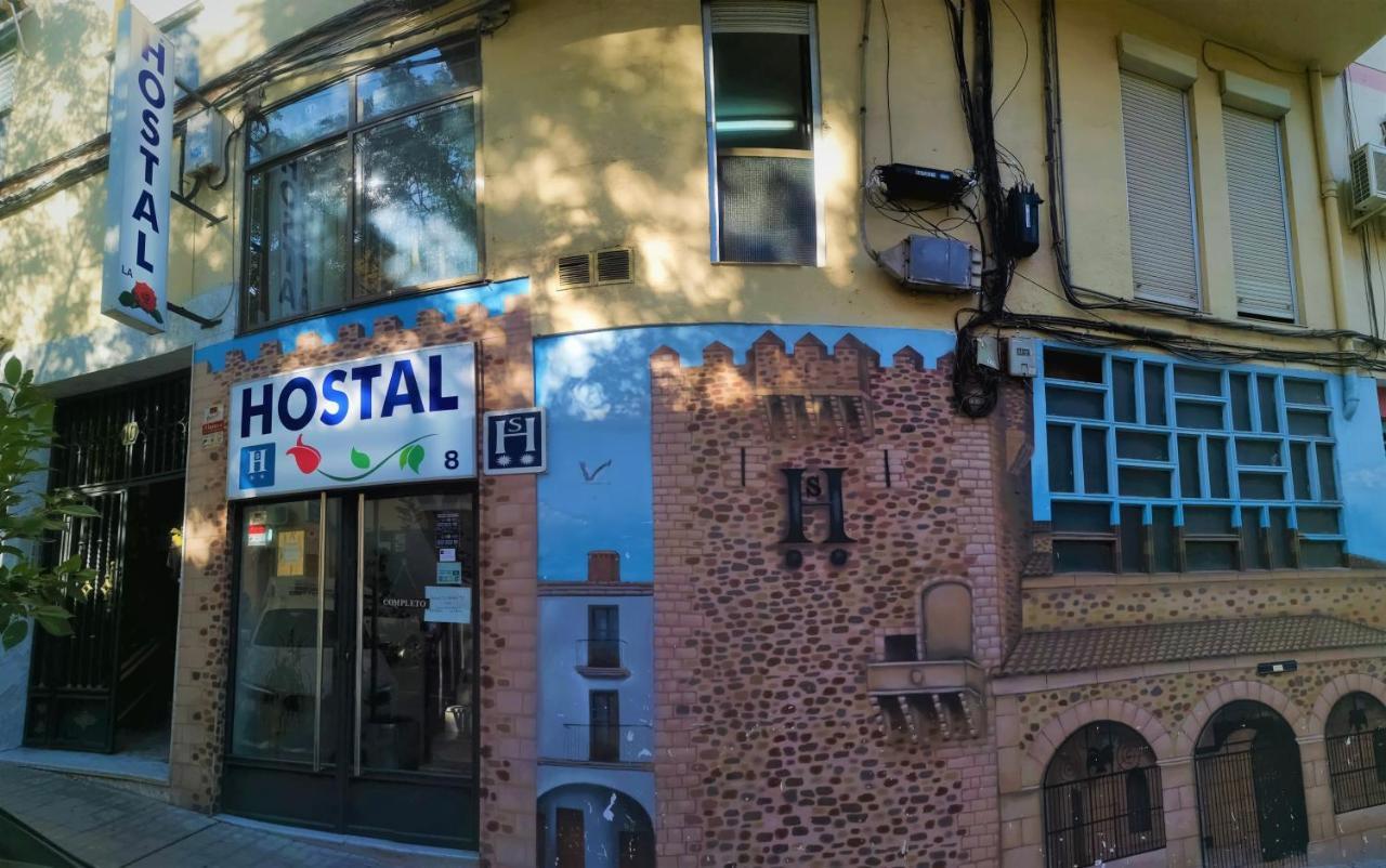 Hostal La Rosa Caces Eksteriør bilde